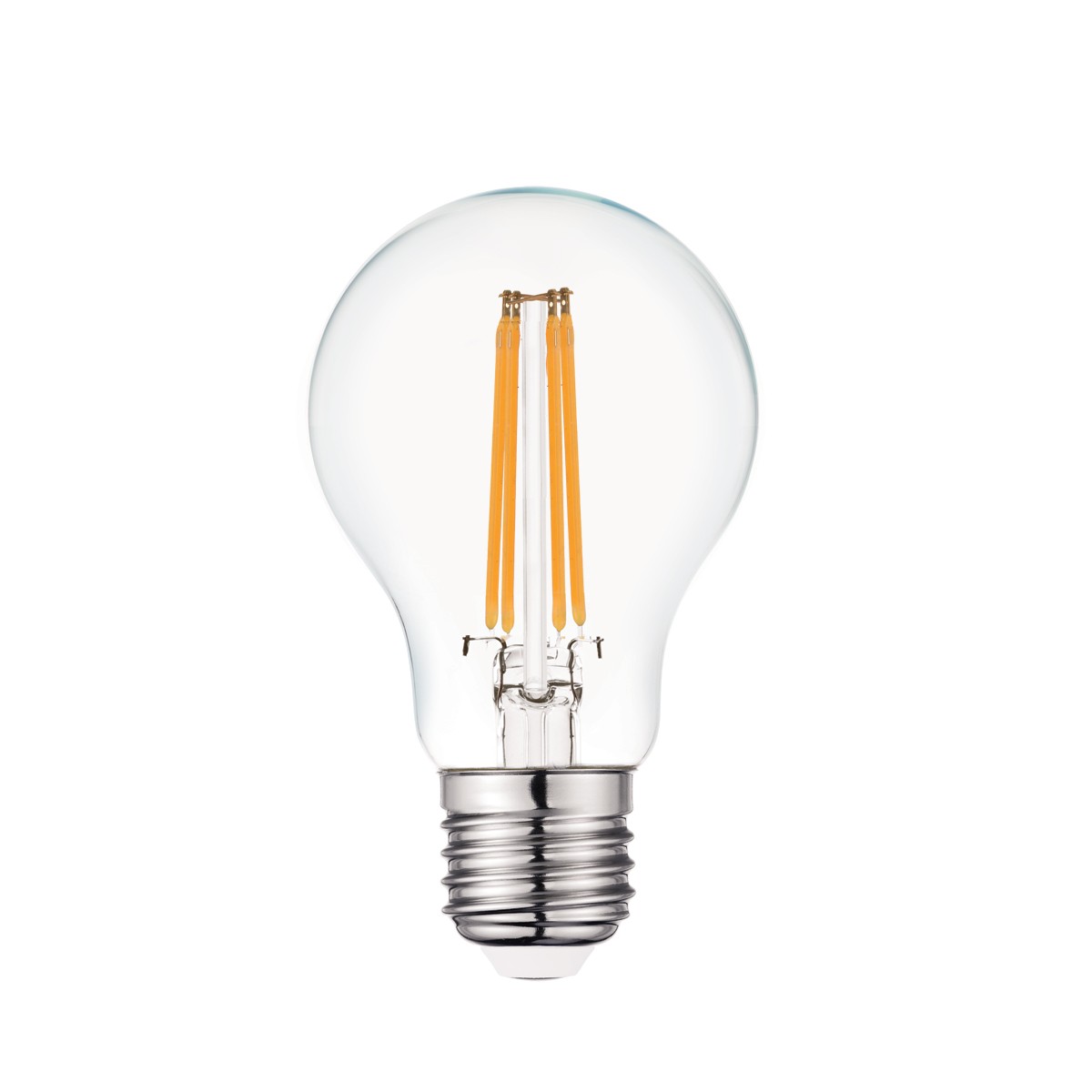 ΛΑΜΠΑ LED FILAMENT ΚΟΙΝΗ CLEAR E27 7W 2700K      VK/05103/E/CL/W