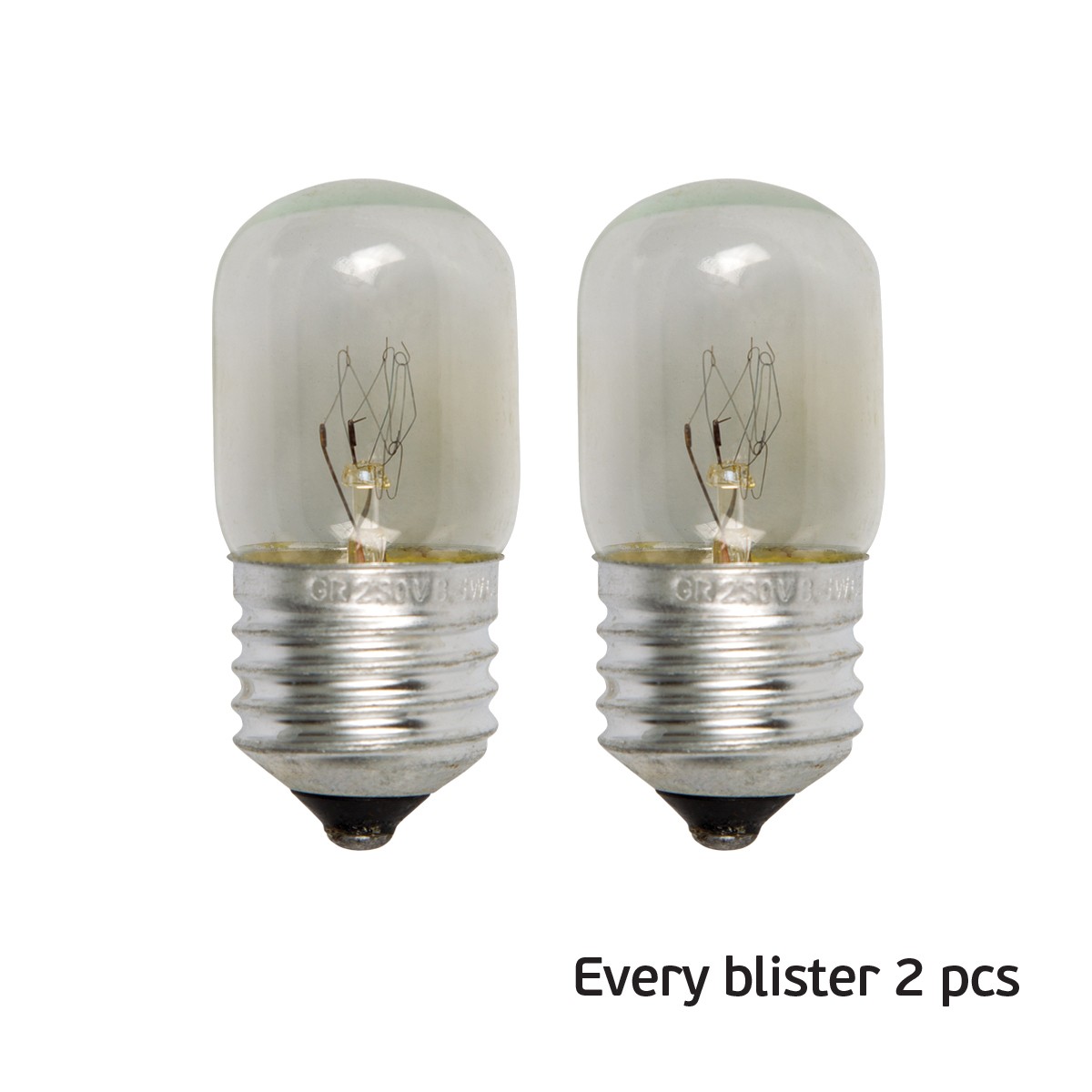 Λαμπάκι νυκτός Ε27 7W 220V διάφανο blister VK/505/E27/CL/2