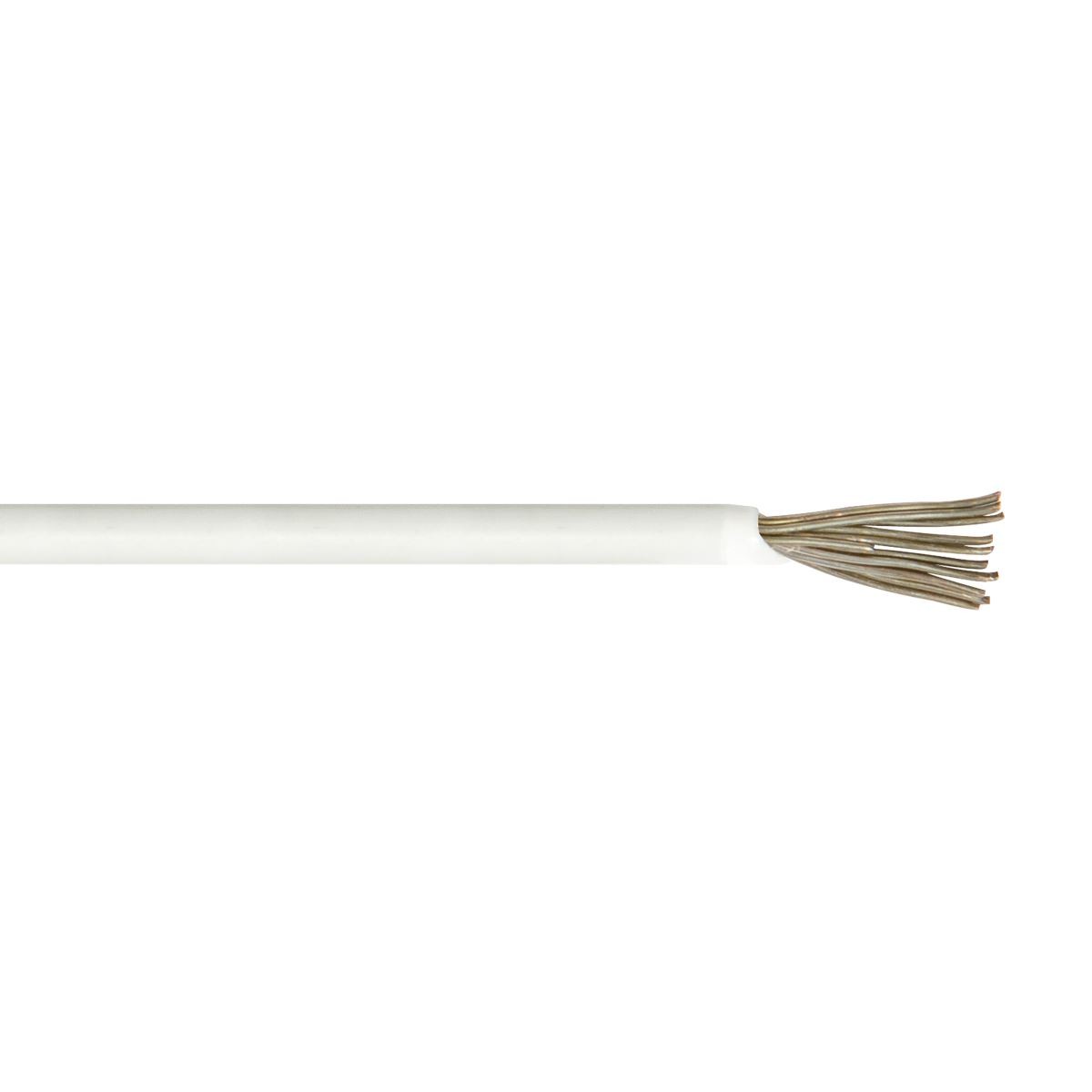 Καλώδιο Τεφλόν Μονοπολικό 100m   FR5F-IMQ/BR/3.0 Τ/F 1X3mm ΛΕΥΚΟ VK/FR5F-IMQ/3.0/W