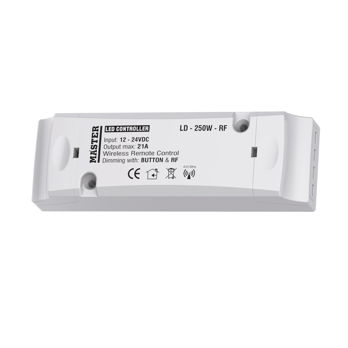 Ροοστάτης 12/24V BUTTON & RF 00-LD 250W LD-250W-RF