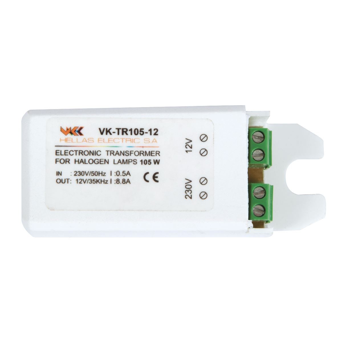 VK/TR105-12 ΜΕΤ/ΤΗΣ ΗΛΕΚΤΡ. 12V AC 105W M/S VK/TR105-12