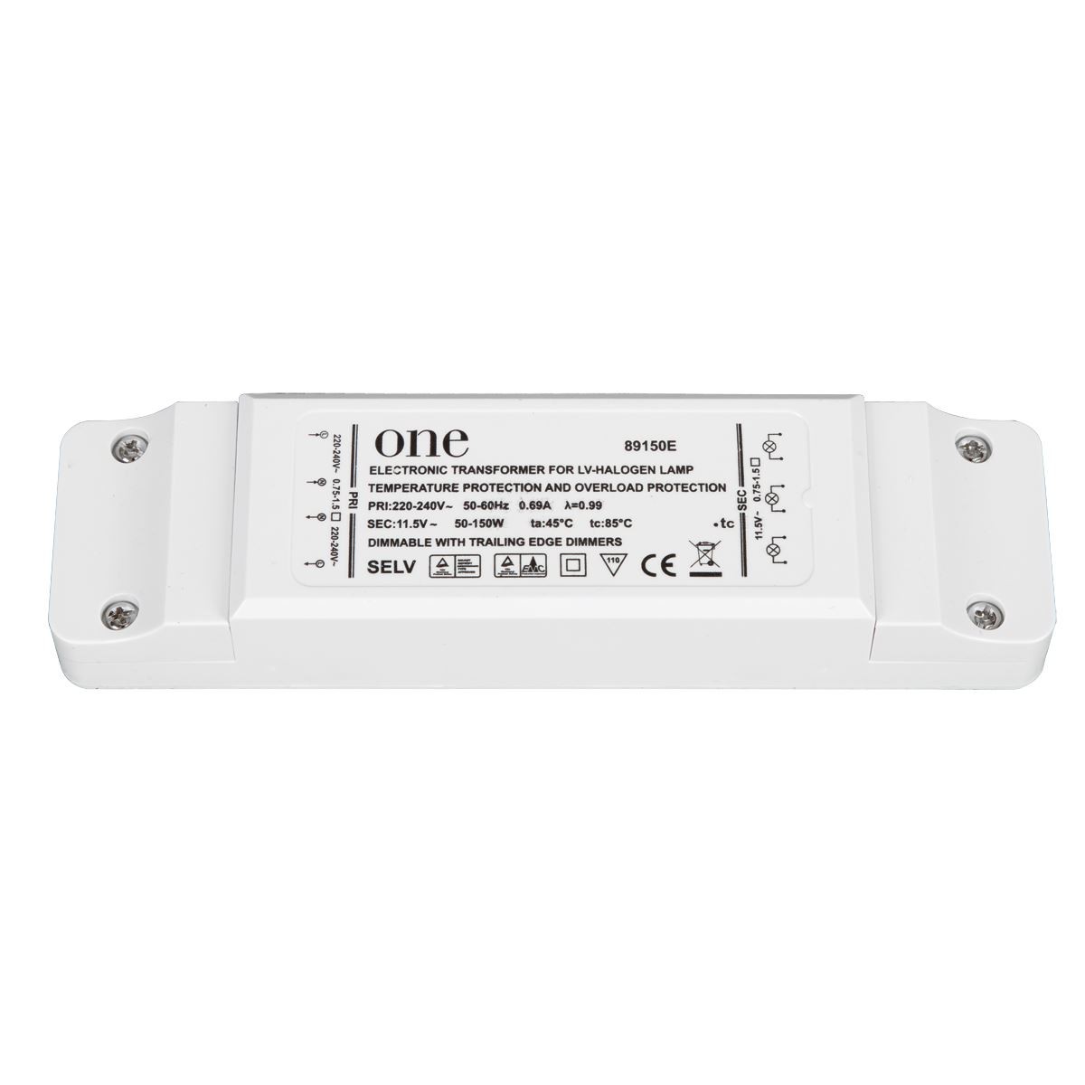 ΜΕΤ. ΗΛΕΚΤΡ.12V 50-150W DIMMABLE 89150E VK/89150E