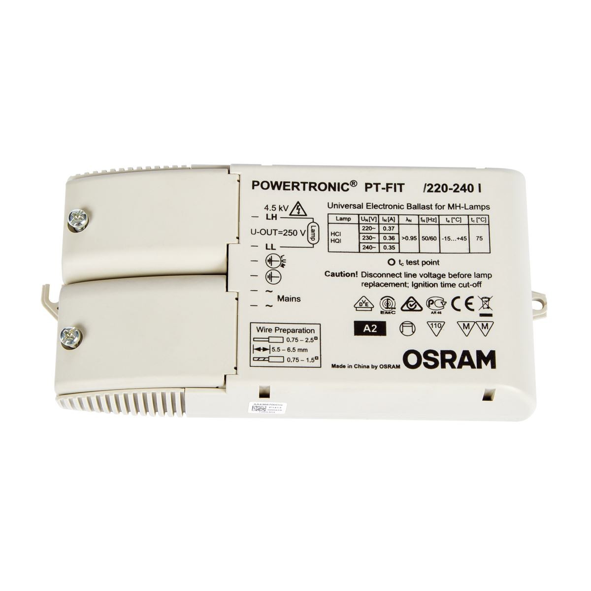 MET HQI HΛΕΚΤΡ.150W  PTi  150 I- 915535/253951   OSRAM PTI150/220-240I