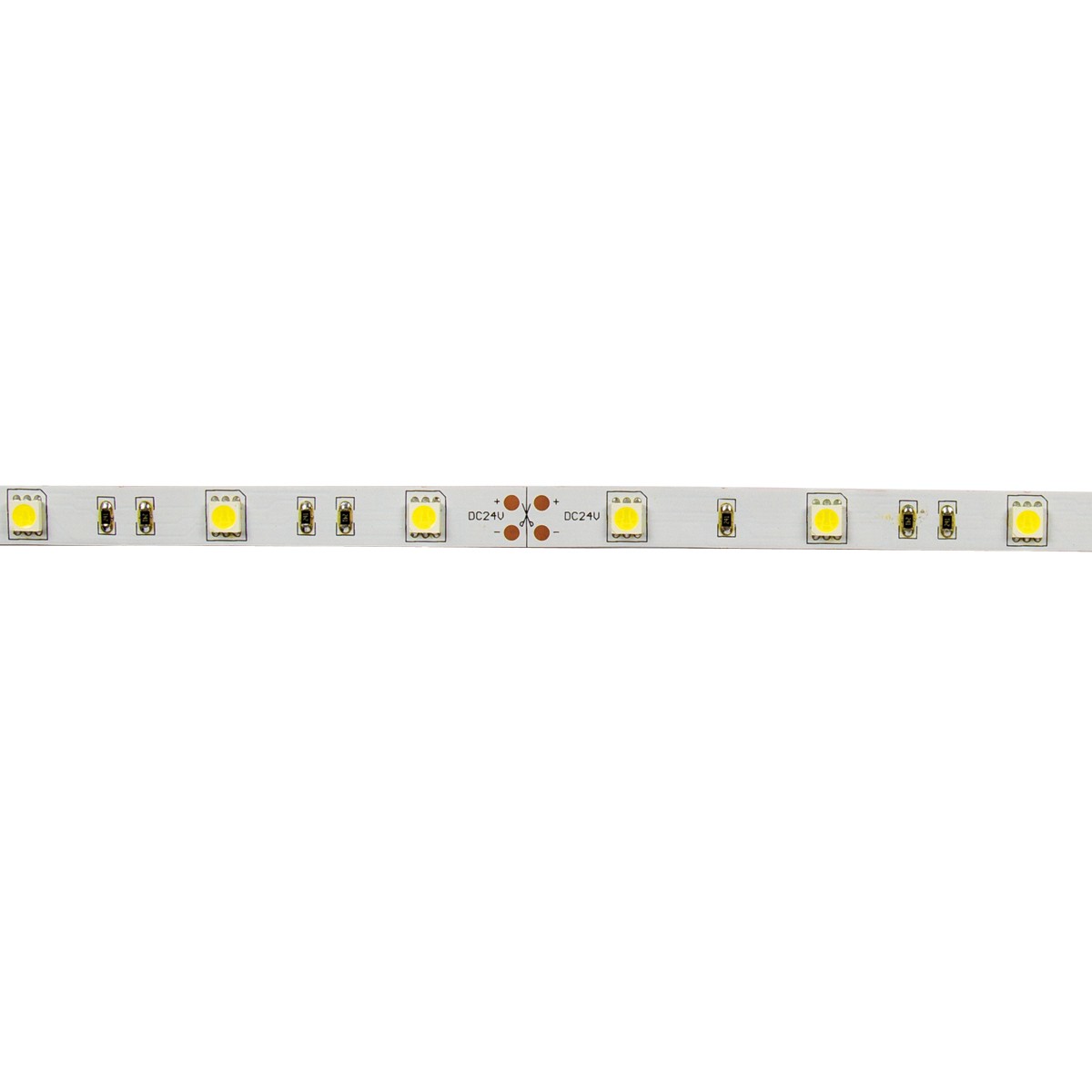 Ταινία led εσωτερικού χώρου IP20 5m 12V 7,2W 3000K VK/12/5050/W/30