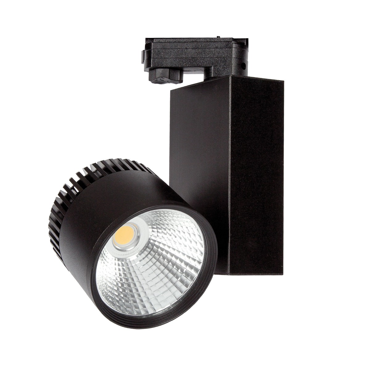 Σποτ ράγας αλουμινίου led COB μαύρο 45W COB 4000K 3150lumen 36D  220-240v VK/04022/B/C/36