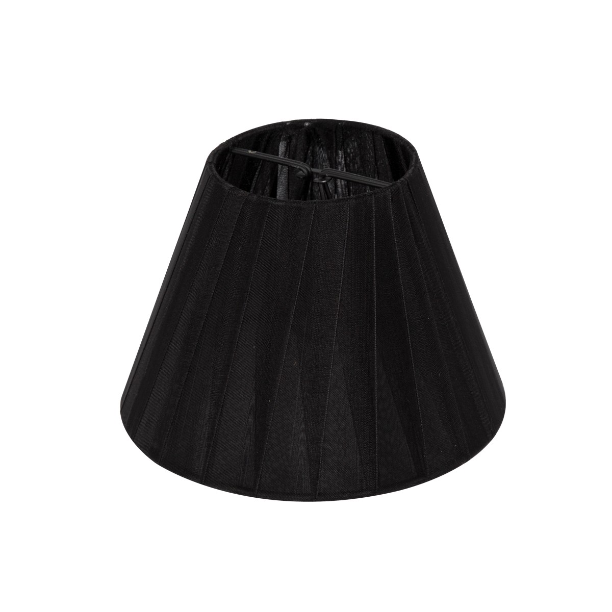 Καπέλο μονόχρωμη οργάντζα με έλασμα στρογγυλό μίνι Φ11cm μαύρο VK/ORG/S/8/B