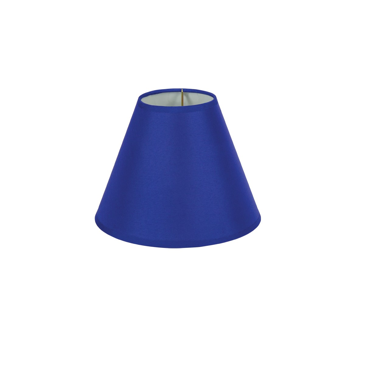 Καπέλο Μονόχρωμο Στρογγυλό Φ18cm Κάτω Πλευρά -Σε Μπλε Χρώμα        VK/E27/E14/D18/BL