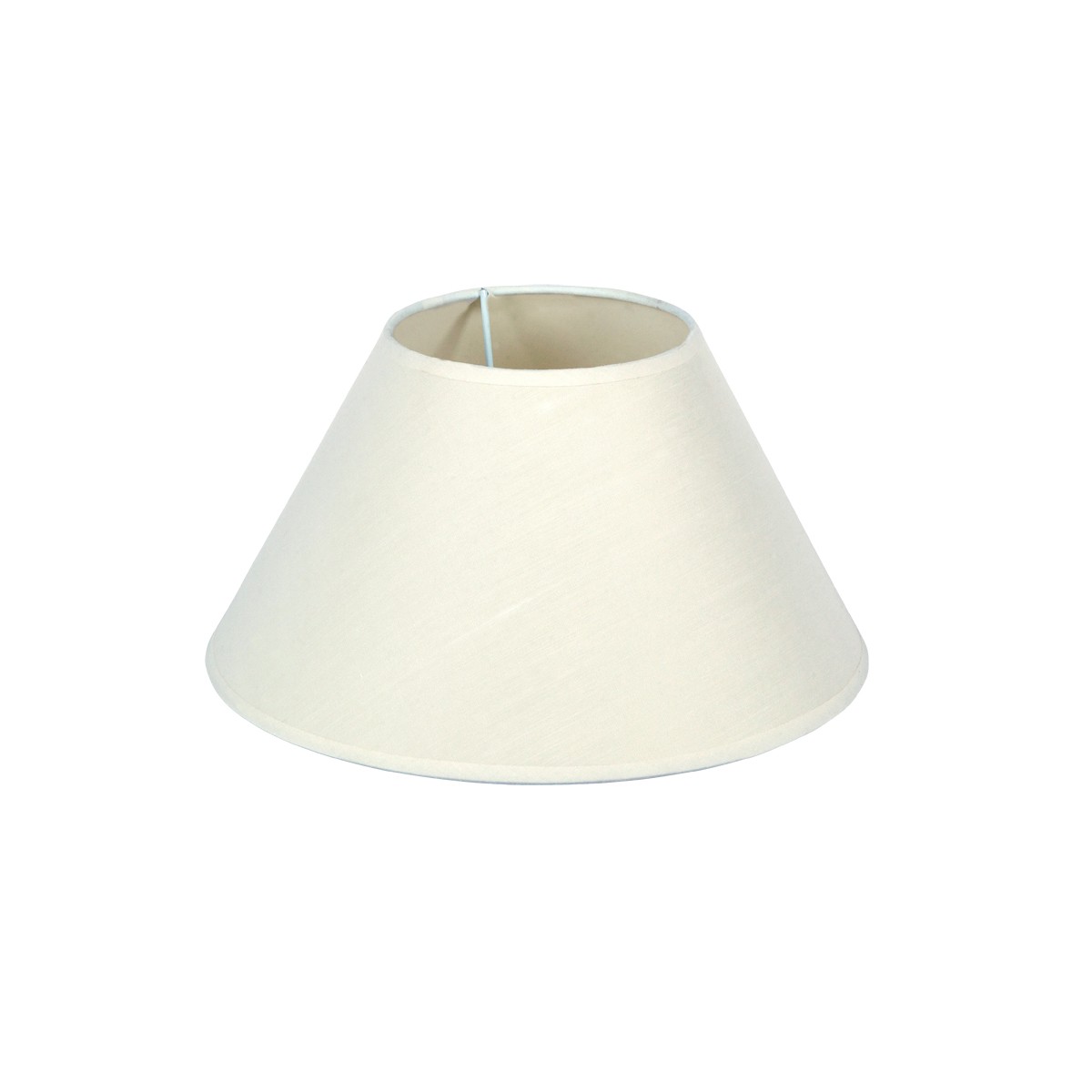 Καπέλο Μονόχρωμο Στρογγυλό Φ25cm Κάτω Πλευρά -Σε Λευκό Χρώμα        VK/E27/E14/D25/W