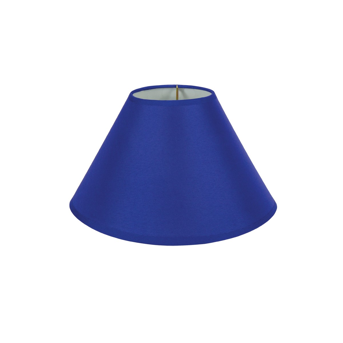 Καπέλο Μονόχρωμο Στρογγυλό Φ25cm Κάτω Πλευρά -Σε Μπλε Χρώμα         VK/E27/E14/D25/BL