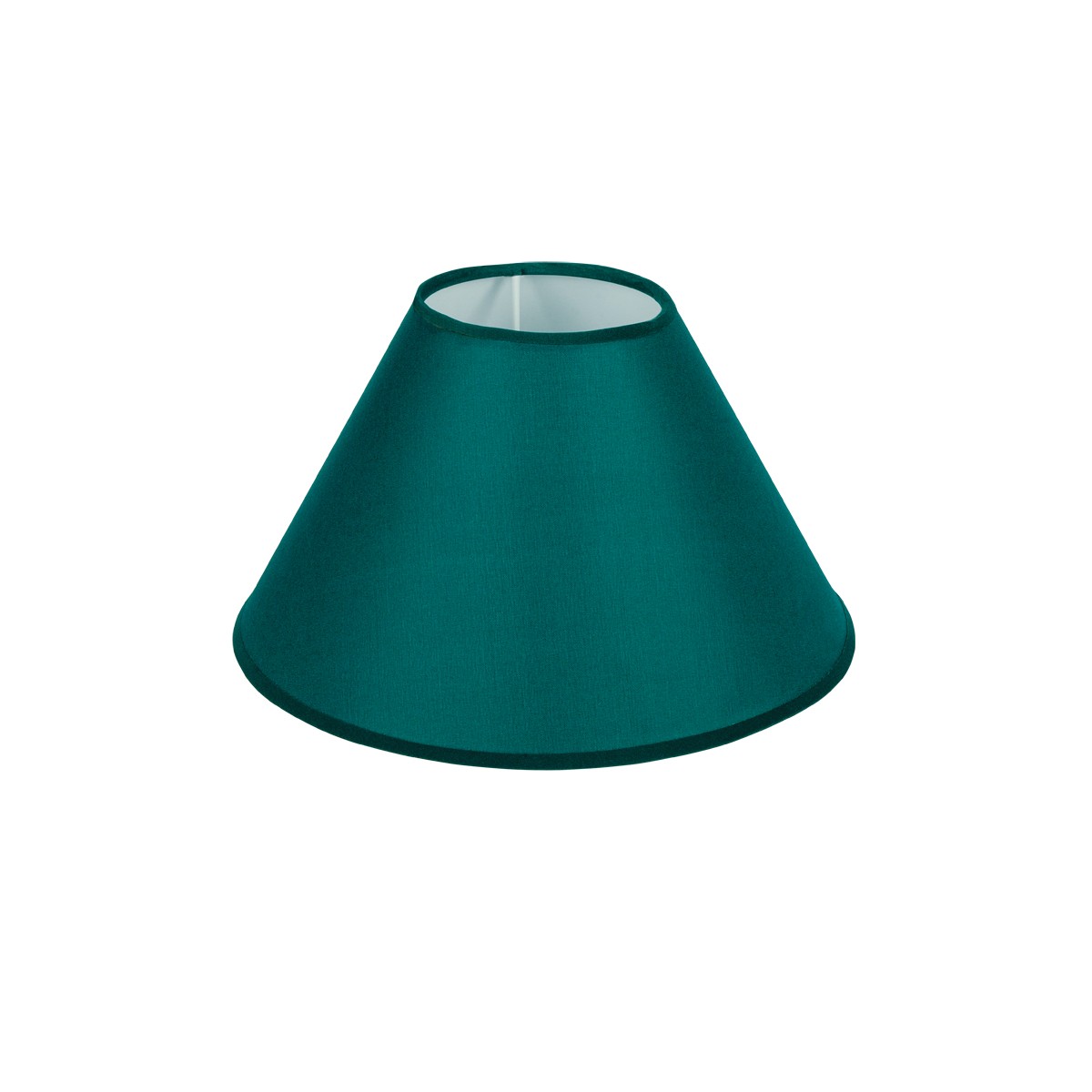Καπέλο Μονόχρωμο Στρογγυλό Φ25cm Κάτω Πλευρά -Σε  Πράσινο Χρώμα        VK/E27/E14/D25/GR