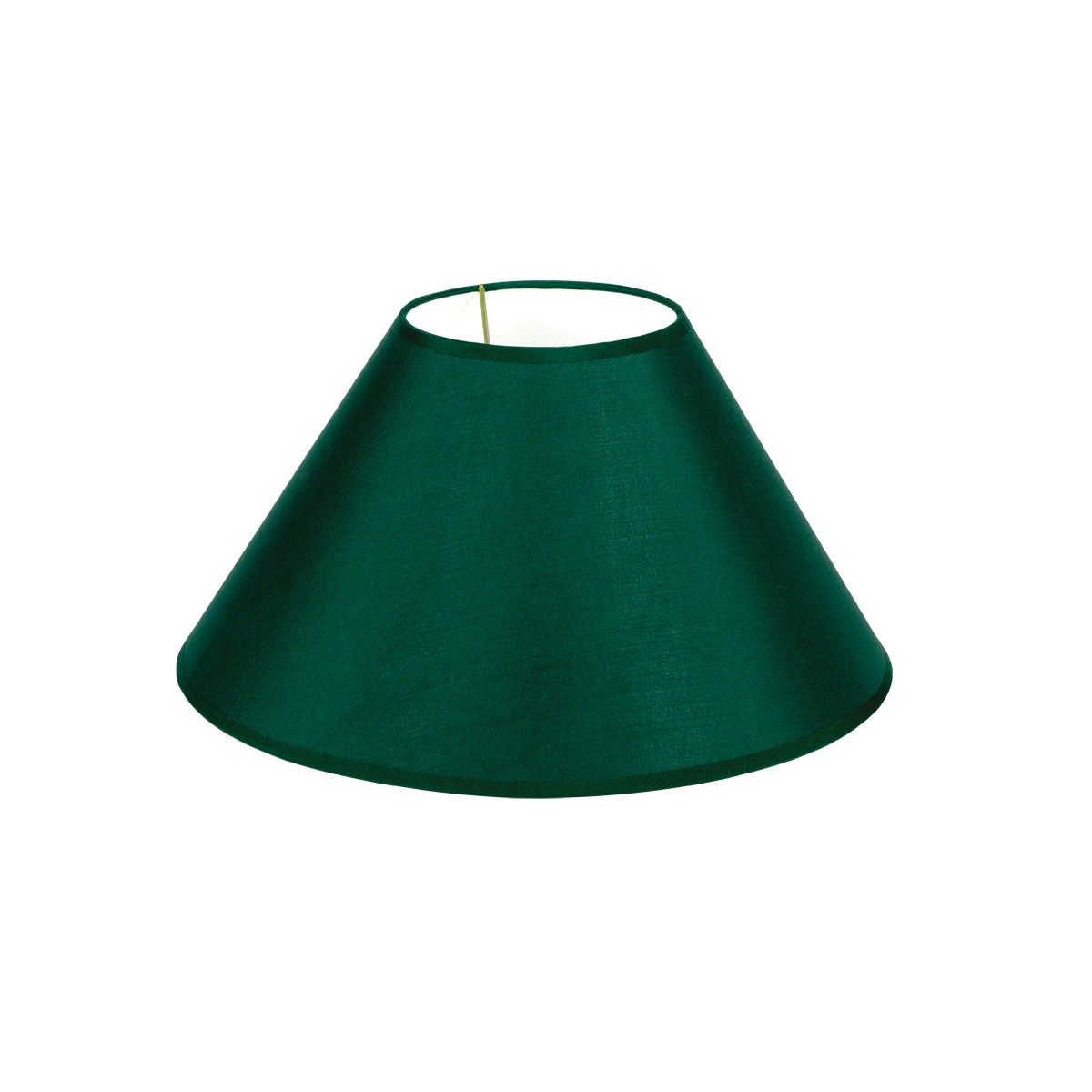 Καπέλο Μονόχρωμο Στρογγυλό Φ30cm Κάτω Πλευρά  -Σε  Πράσινο Χρώμα        VK/E27/E14/D30/GR