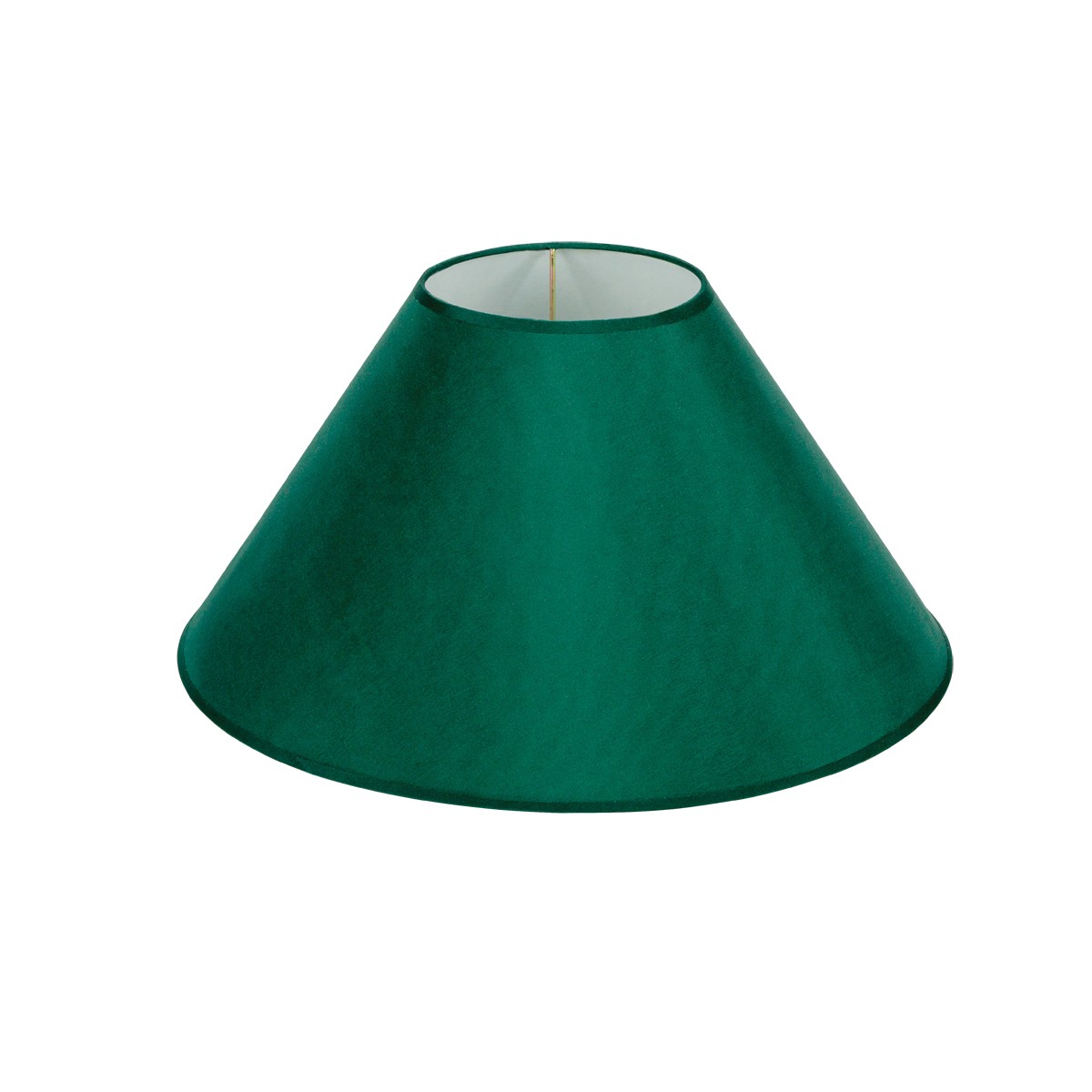 Καπέλο Μονόχρωμο Στρογγυλό Φ40cm Κάτω Πλευρά- Σε Πράσινο Χρώμα        VK/E27/E14/D40/GR