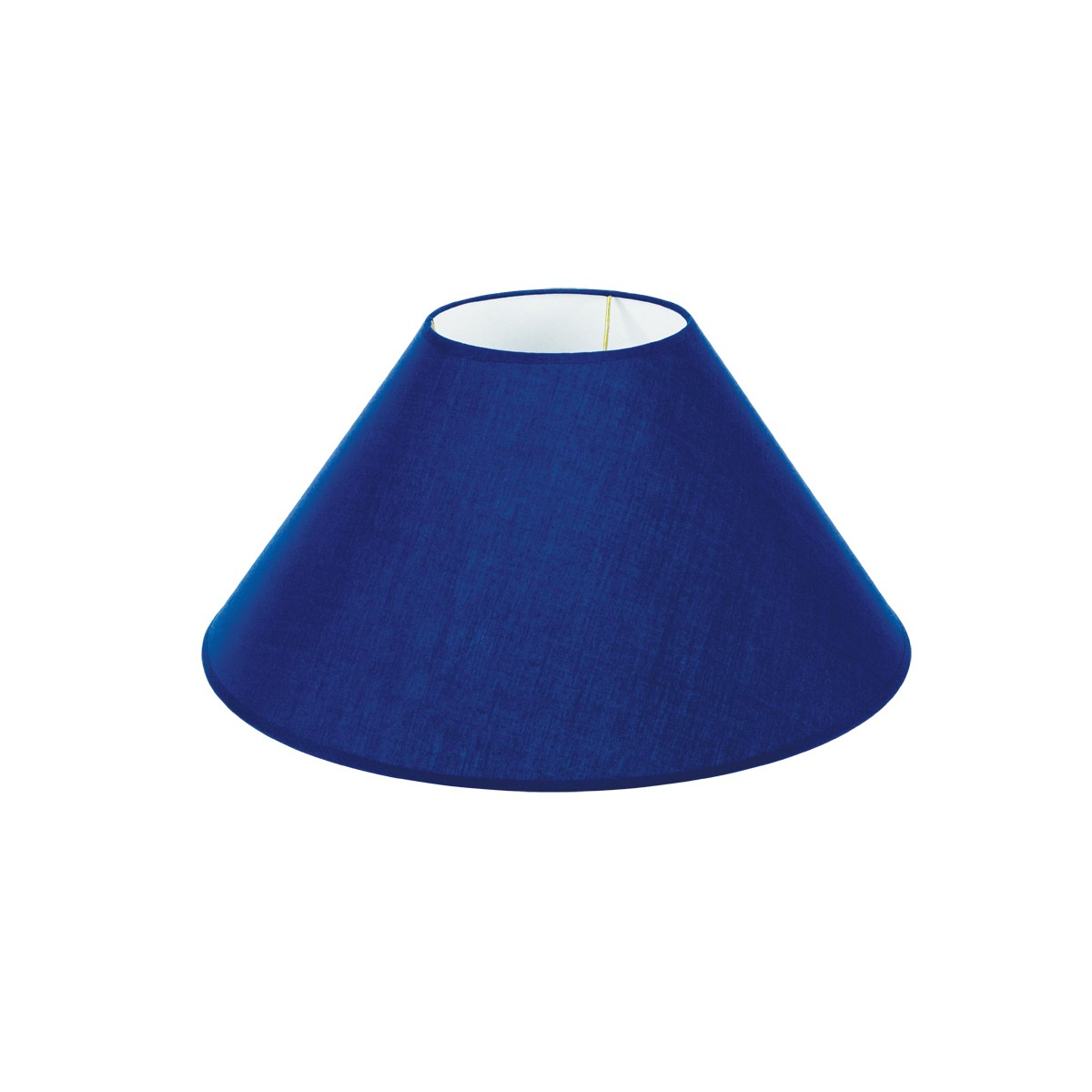 Καπέλο Μονόχρωμο Στρογγυλό Φ45cm Κάτω Πλευρά -Μπλε Χρώμα      VK/E27/E14/D45/BL
