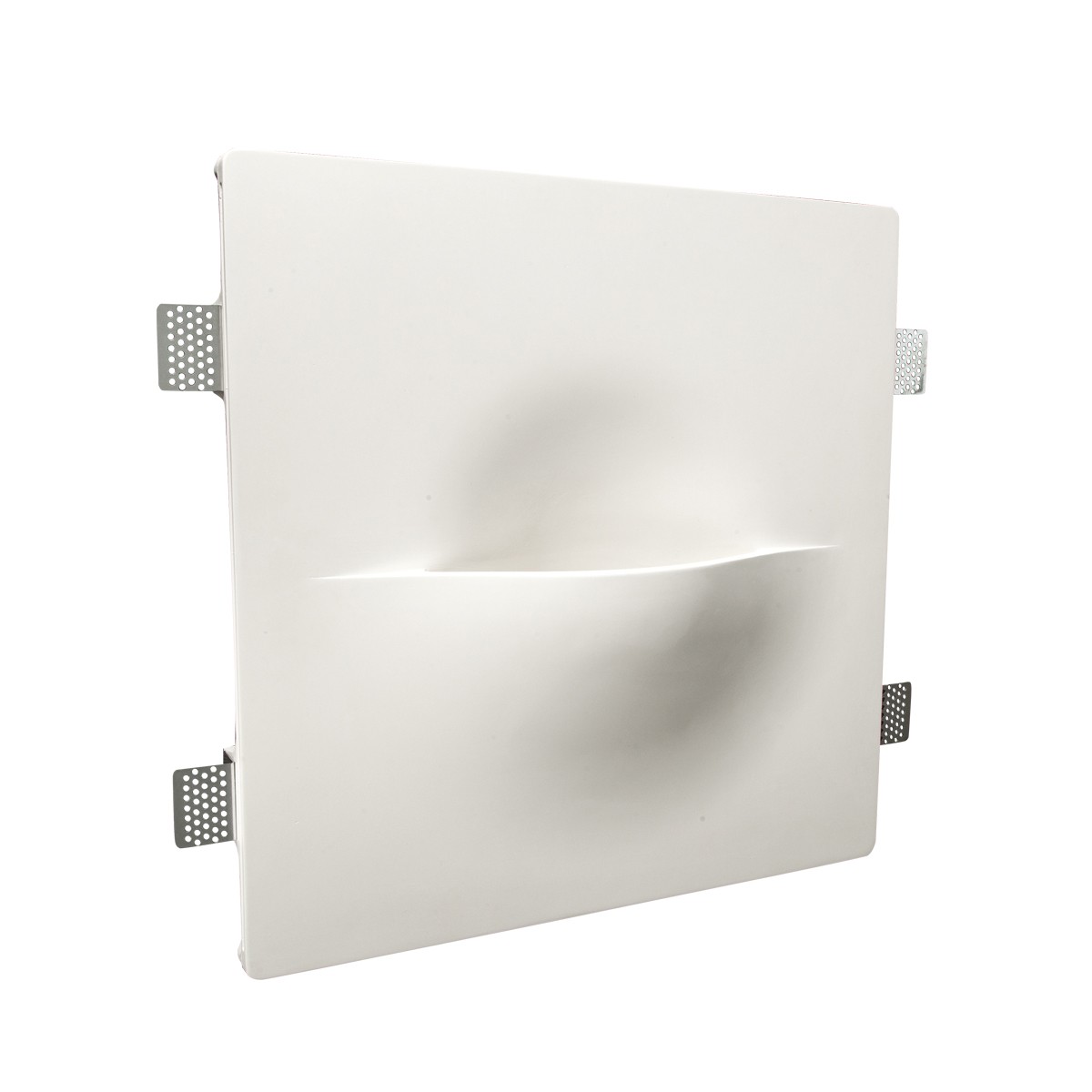Φωτιστικό Τοίχου Γύψινο Χωνευτό G9 Λευκό Χρώμα         VK/09021