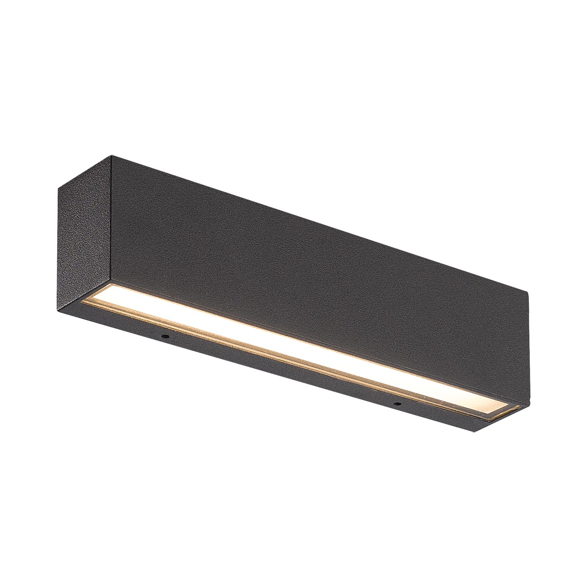 Led Φωτιστικό Αλουμινίου Τοίχου IP65 7w 3000K 190mm Ανθρακί Χρώμα      VK/02105/AN/W