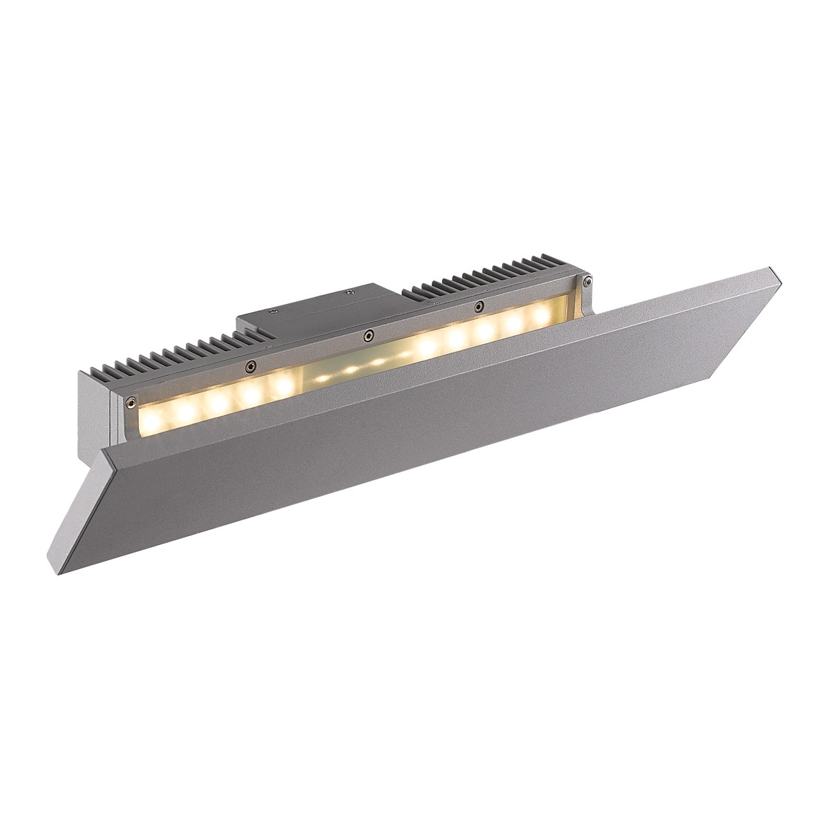 Led Φωτιστικό Αλουμινίου Τοίχου IP54 20w 3000K 500mm Γκρί Χρώμα      VK/02080/G/W