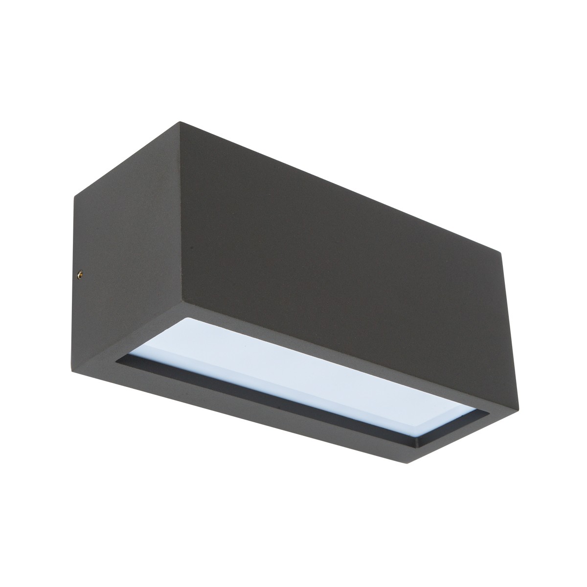 Φωτιστικό Αλουμινίου Τοίχου IP54 E27 250mm Ανθρακί Χρώμα        VK/01084/AN