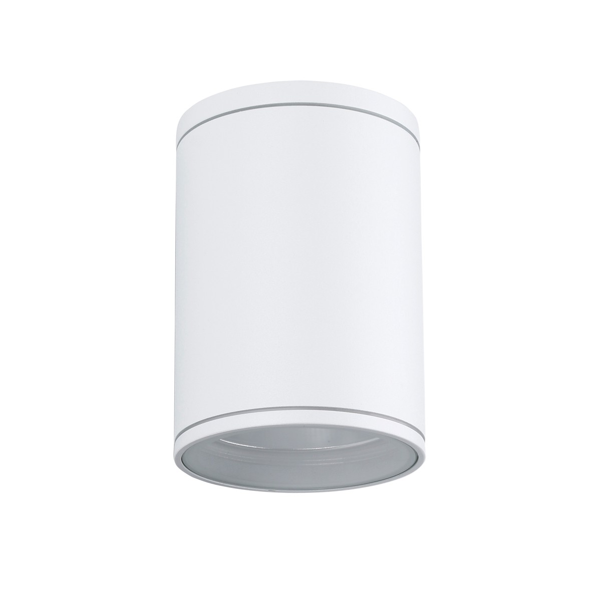 Φωτιστικό Αλουμινίου Οροφής IP54 E27 D108mm Λευκό Χρώμα        VK/01060/W