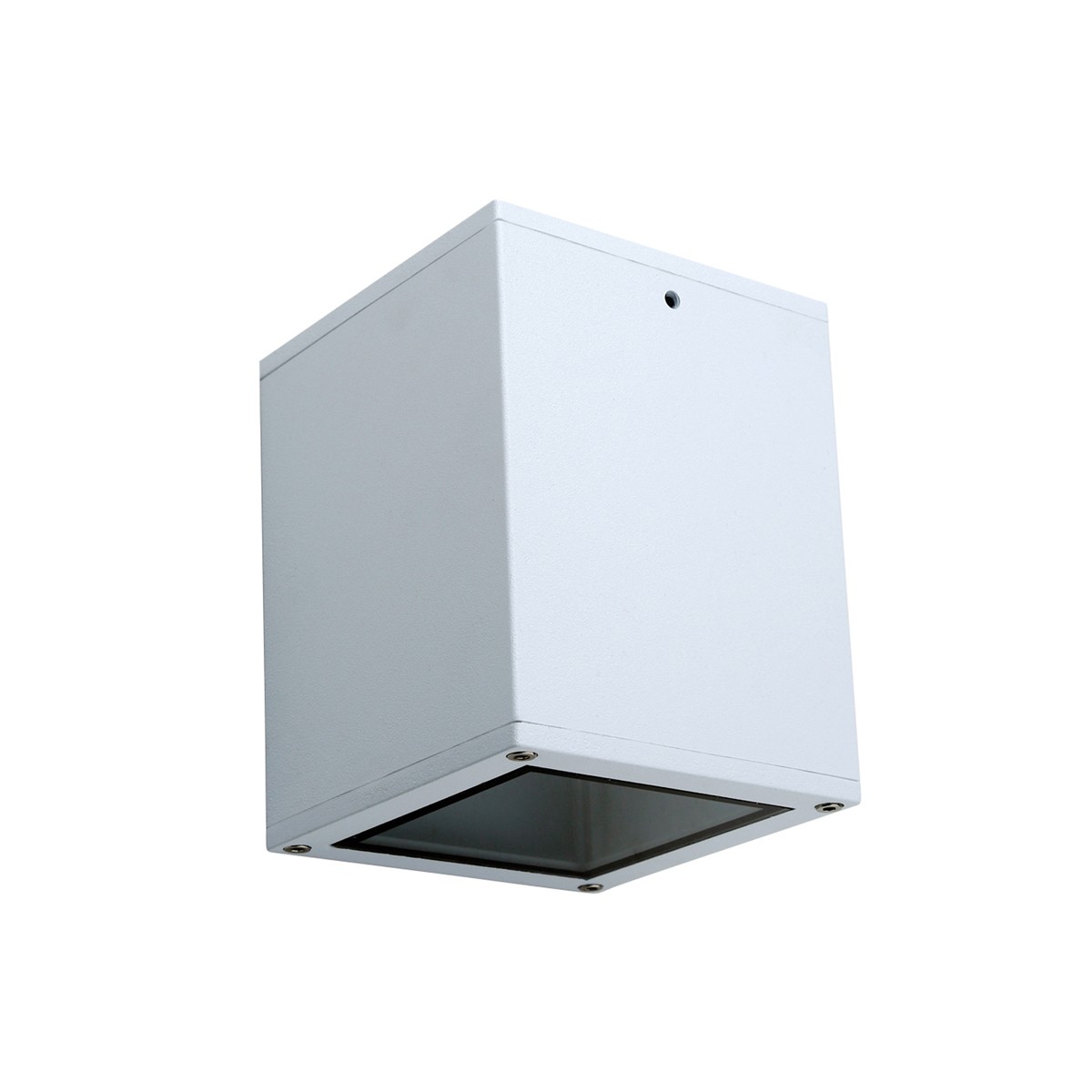 Φωτιστικό Αλουμινίου Οροφής IP54 E27 108x108mm Λευκό Χρώμα        VK/01066/W