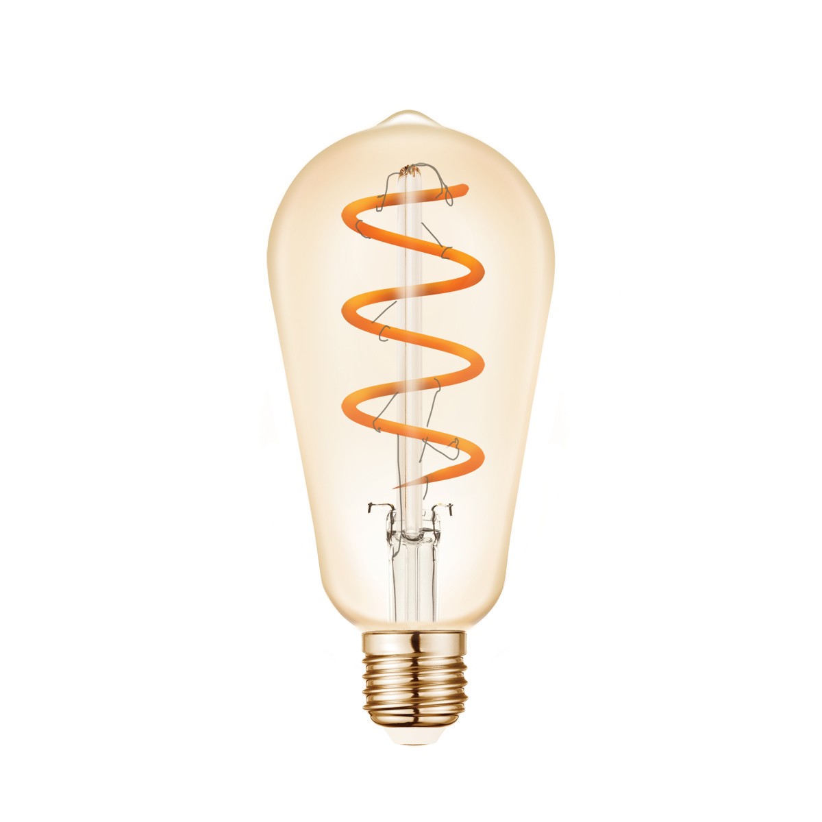 Λάμπα led filament Τ64, Ε27,5W,2200K,300lumen 220-240Vντιμαριζόμενη VK/05156/D/E/SP/A