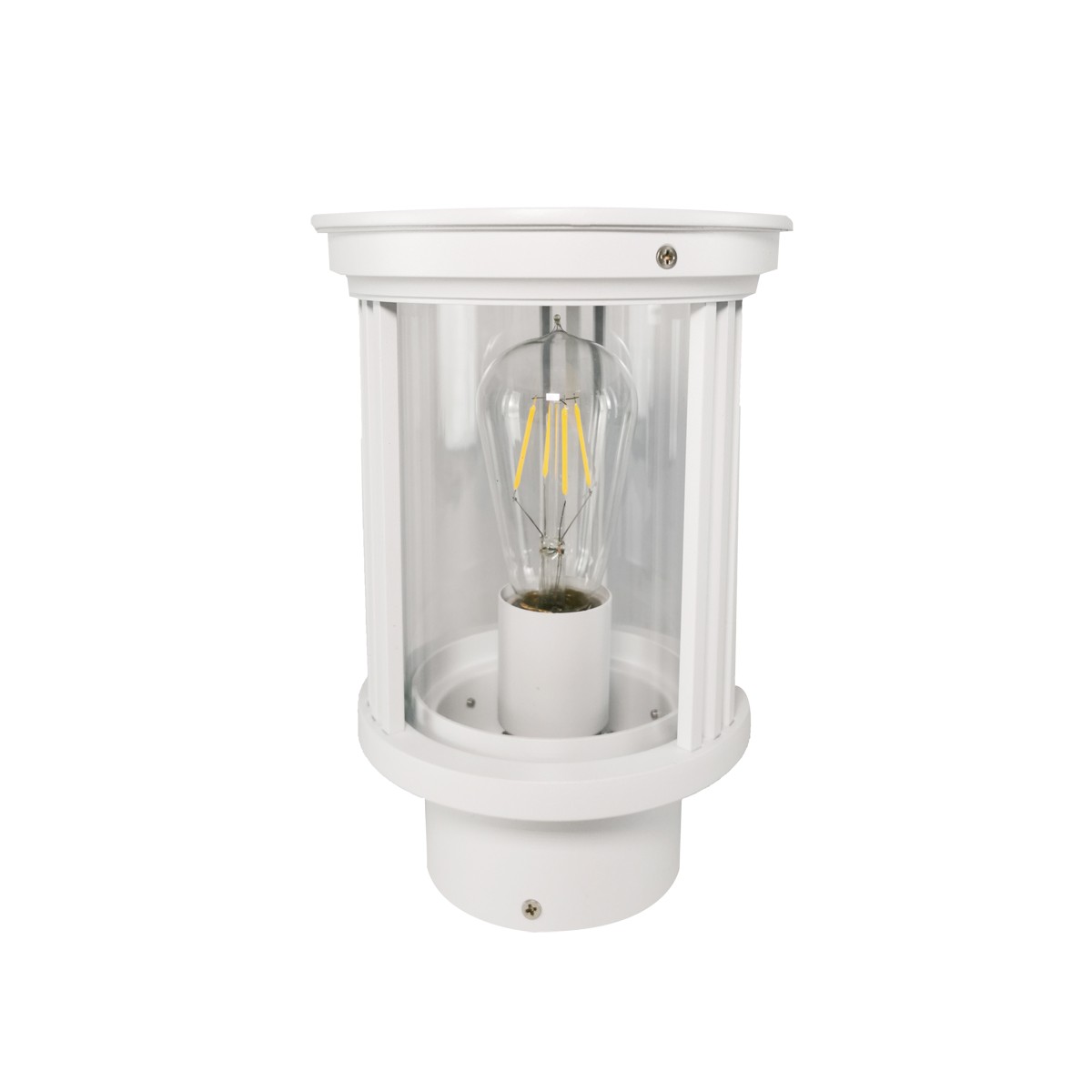 Φωτιστικό εξωτερικού χώρου, E27, max 60W, λευκό, 230V, d171x248mm, IP23 VK/03204/25/W