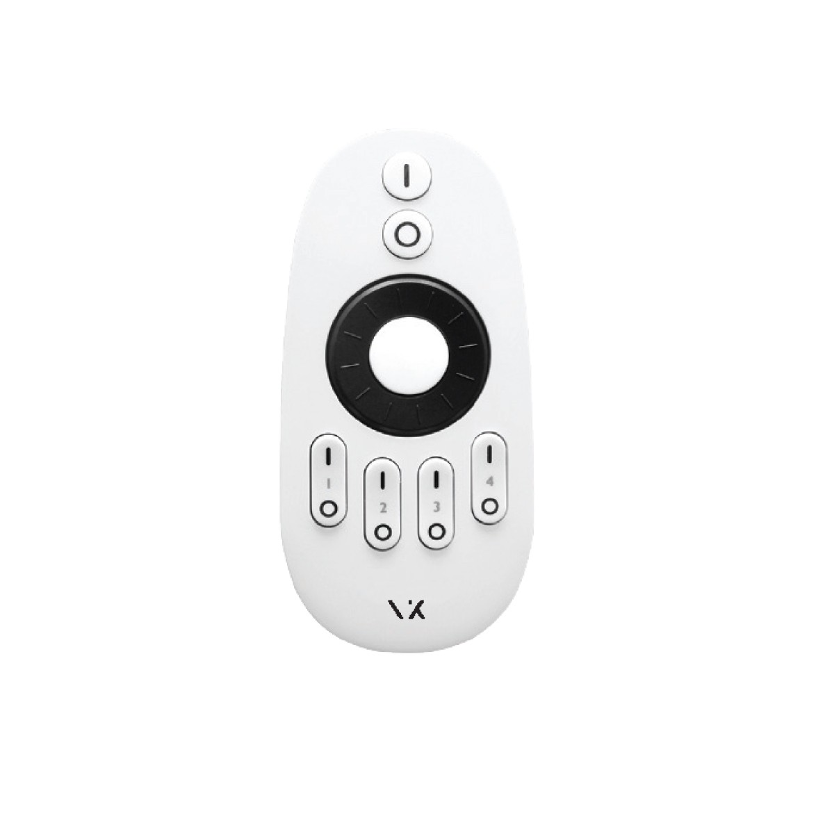 4 Zone remote controller, 1 channel, 3V, 30m distance, Dimmable, 2.4GHz, 6dBm  VK/FUT006