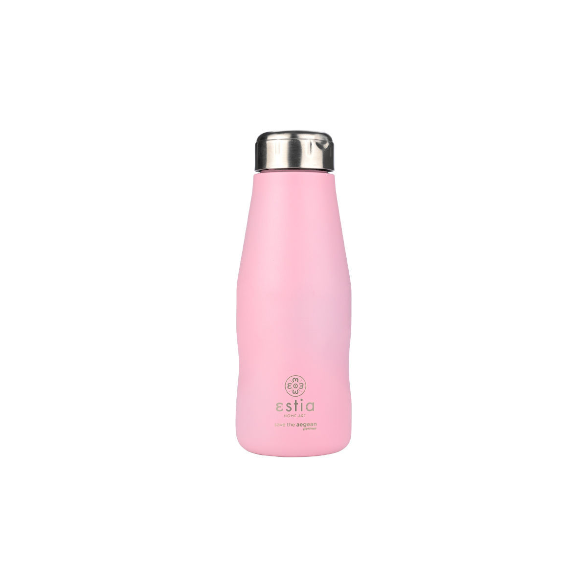 ΘΕΡΜΟΣ TRAVEL FLASK SAVE THE AEGEAN 350ml BLOSSOM ROSE