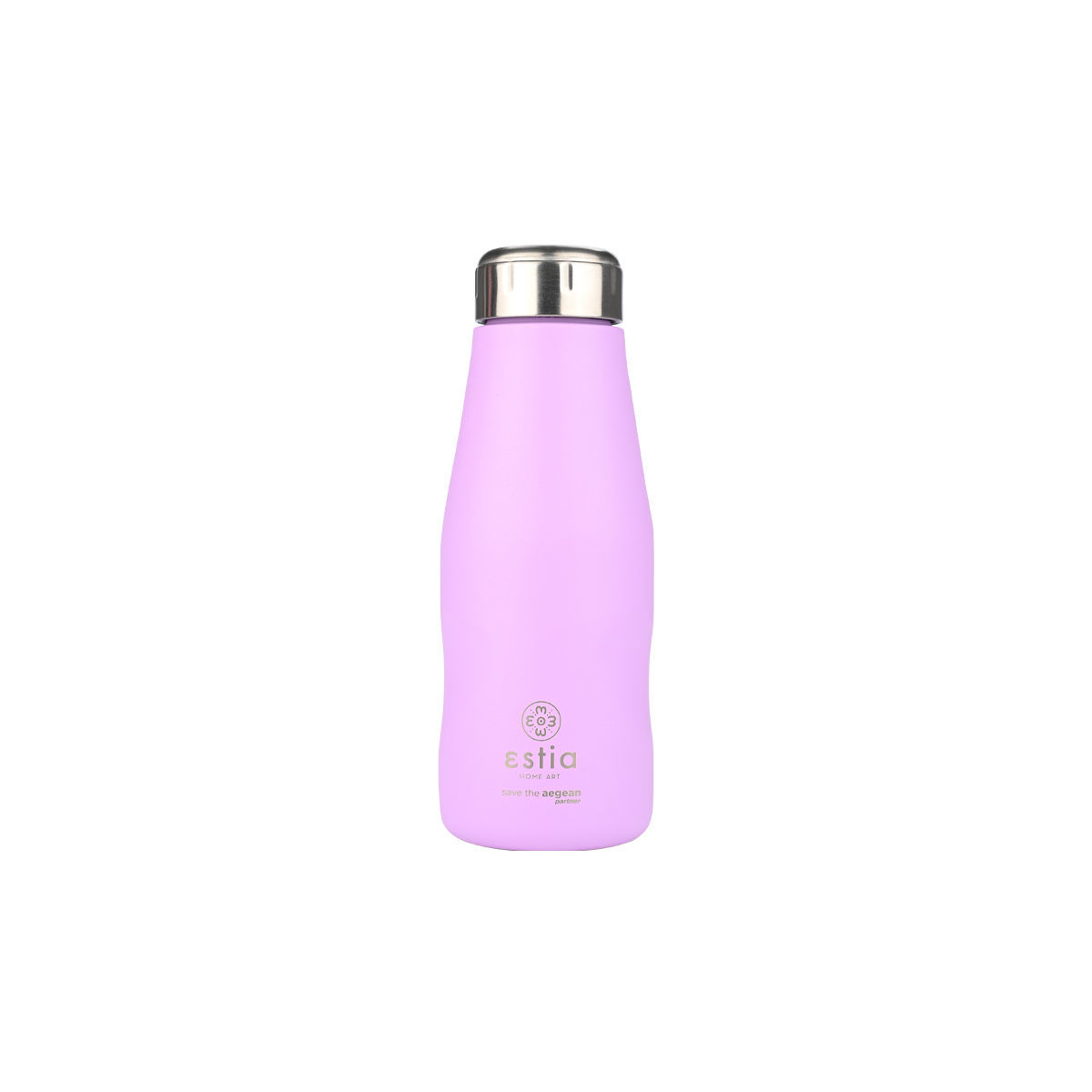 ΘΕΡΜΟΣ TRAVEL FLASK SAVE THE AEGEAN 350ml LAVENDER PURPLE