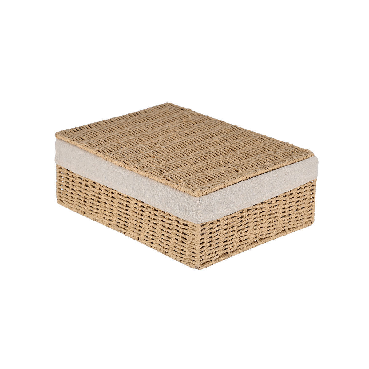 ΚΟΥΤΙ ΑΠΟΘΗΚΕΥΣΗΣ & ΟΡΓΑΝΩΣΗΣ BOTANICA 32x24x12cm ΜΕ ΕΣΩΤΕΡΙΚΗ ΕΠΕΝΔΥΣΗ & ΚΑΠΑΚΙ