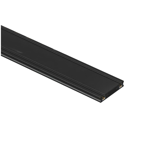 BISQIT, Μαγνητική Ράγα 40V Ultra Slim, Μήκος 2m, Πάχος 0,55cm, IP20, Μαύρη VK/04478/2/B