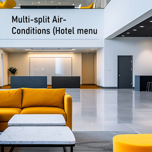 Πολυδιαιρούμενα Κλιματιστικά - Multi splits Hotel