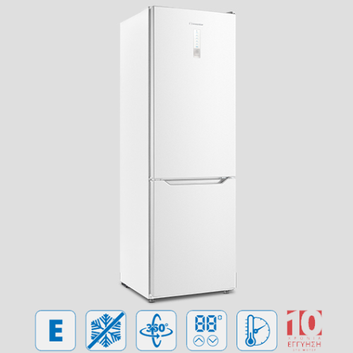 Ψυγειοκαταψύκτης Total No Frost 310lt με 360° Κατανομή Ψύξης και Ταχεία Ψύξη – PSNF18860W