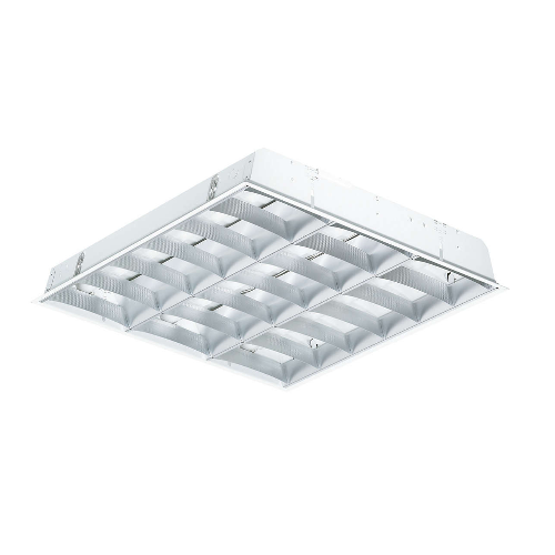 Φωτιστικό Σώμα Ψευδοροφής Philips TBS160 Τετράγωνο 4x18W