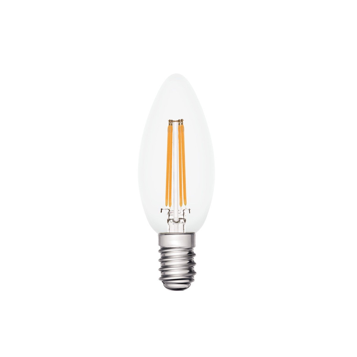 ΛΑΜΠΑ LED FILAMENT ΚΕΡΙ CL E14 3.5W 6500K      VK/05104/EI/CL/D