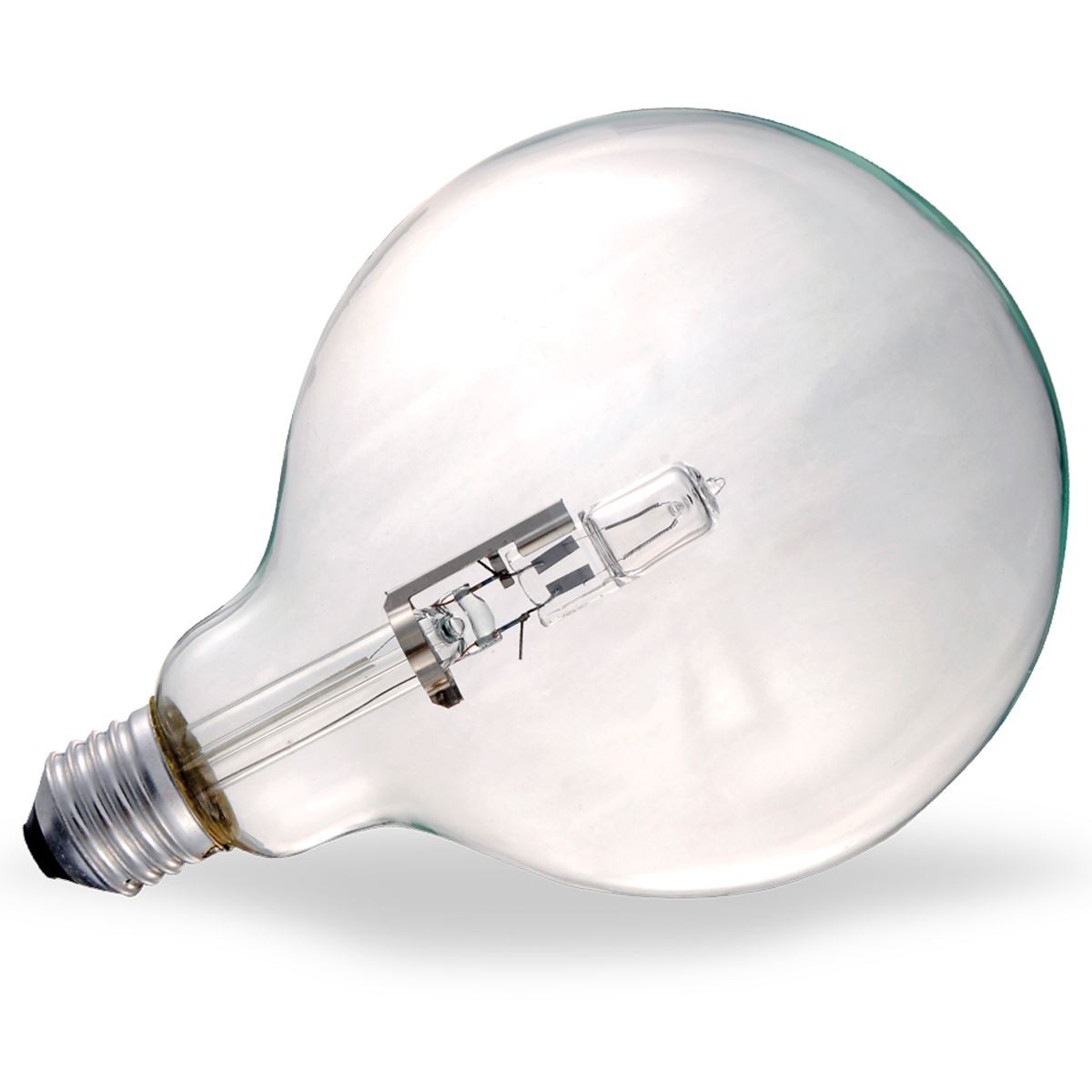 Λάμπα globo αλογόνου ECO E27 Φ125 42W-55W 220-240V 630lm διάφανη  VK/G125/42W/E27