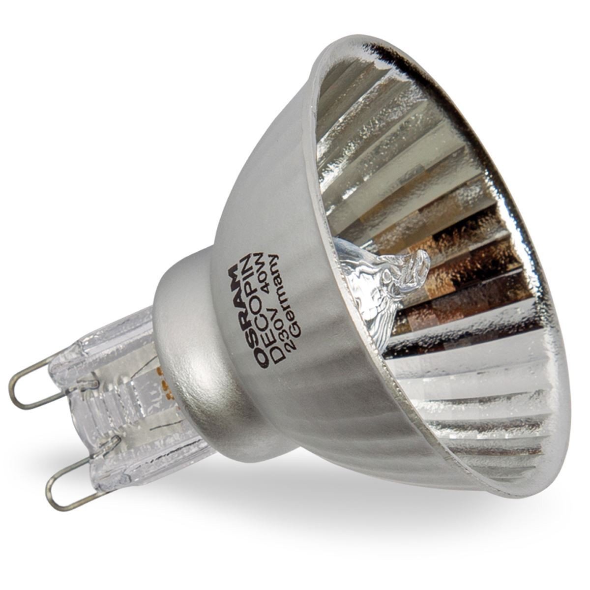 Λάμπα G9 MR16 DECOPIN dimmable 40W 2700K 230V 40o  G9/40W/MR/SR