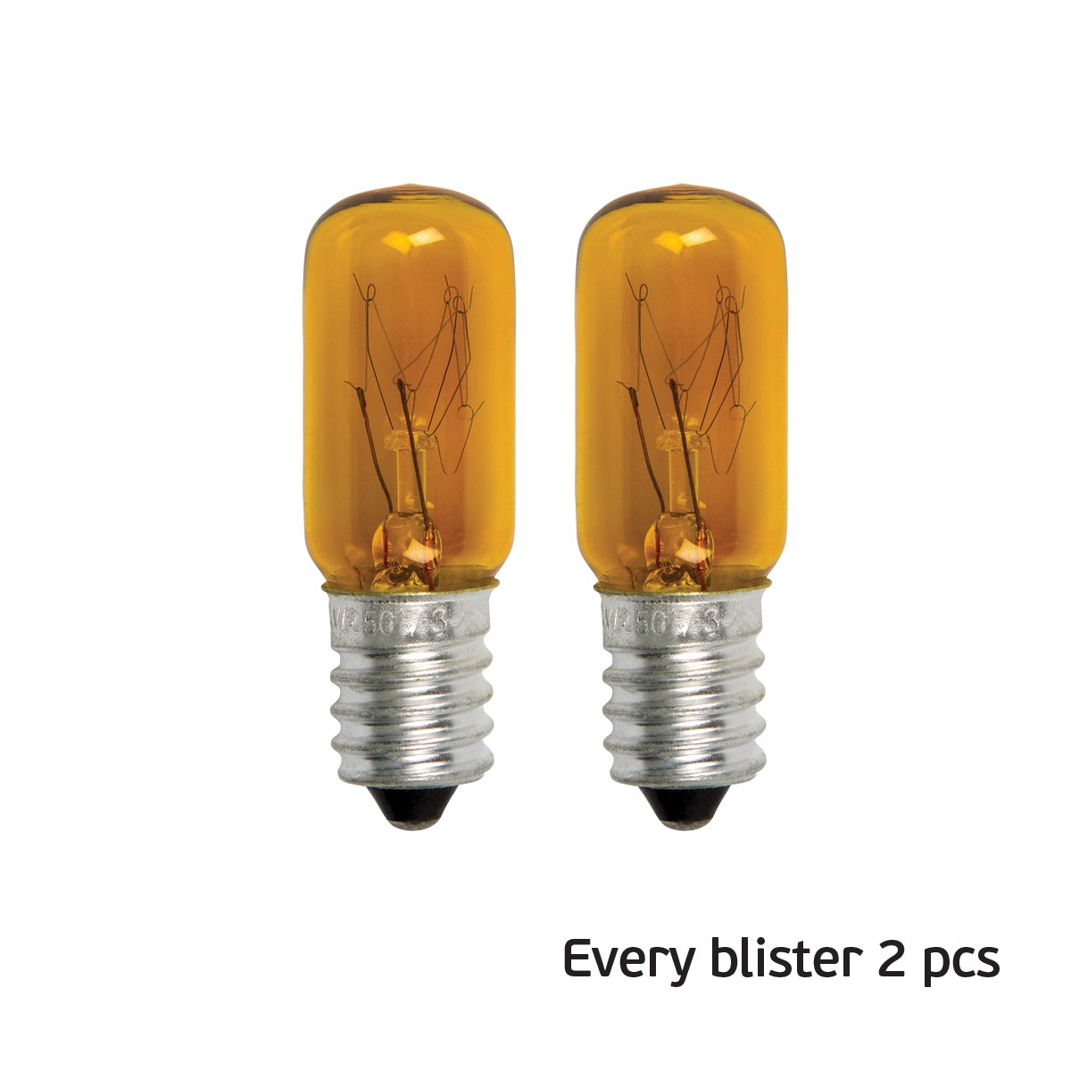 Λαμπάκι νυκτός Ε14 3W 220V κίτρινο blister VK/509/E14/Y/2