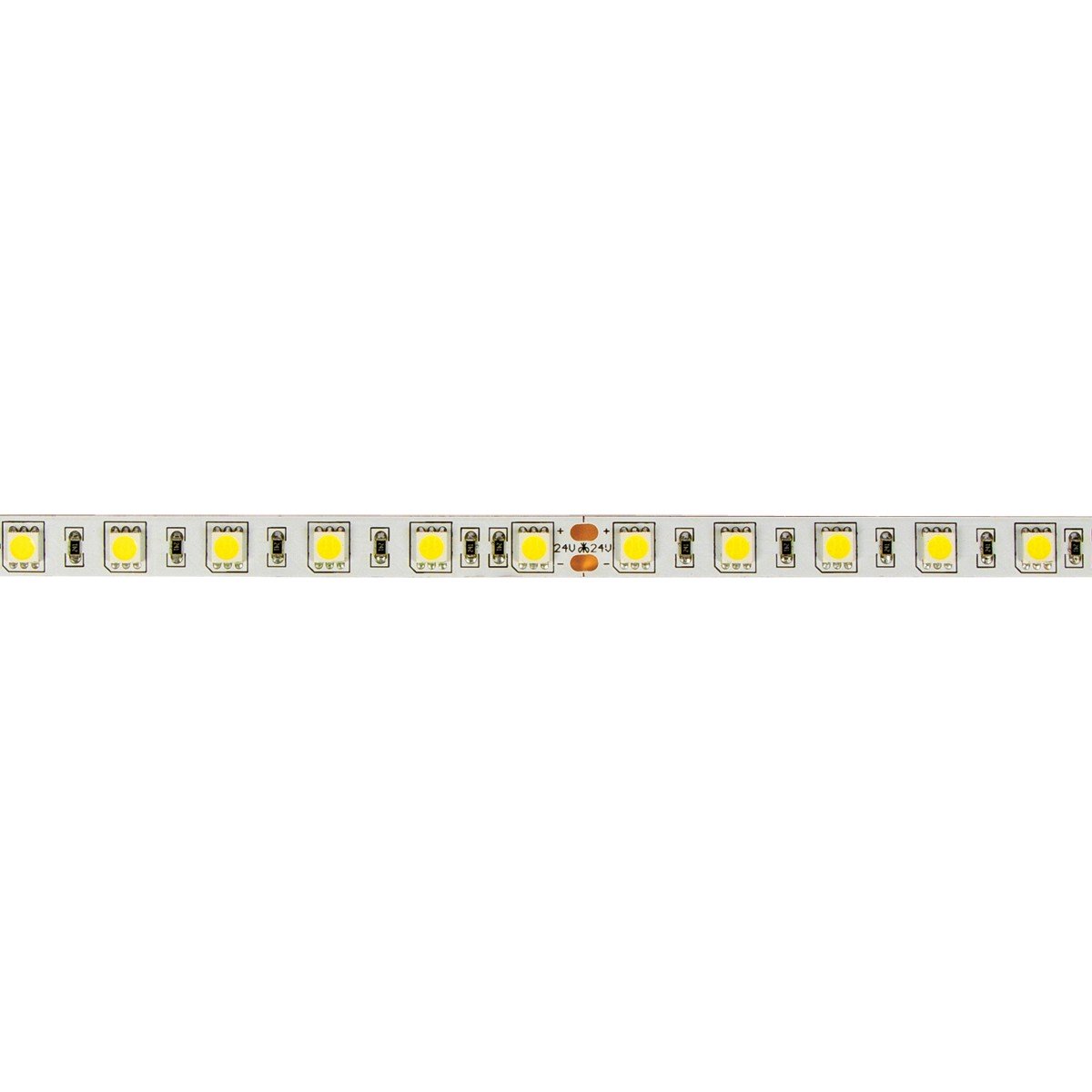 Ταινία led εσωτερικού χώρου IP20 5m 24V 14,4W 6000K VK/24/5050/D/60