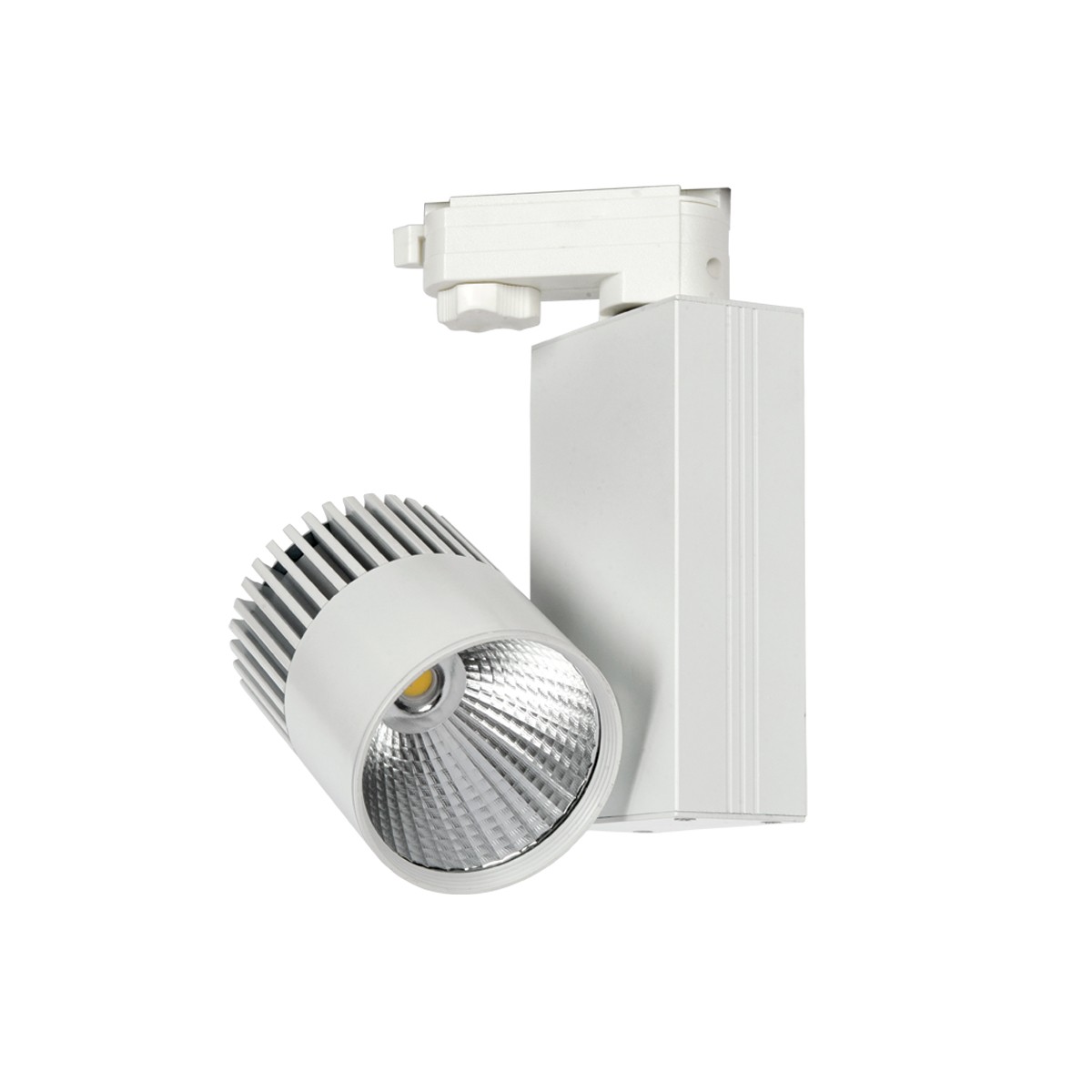 Σποτ ράγας αλουμινίου led COB λευκό 15W COB 2700K 1050lumen 24D  220-240v VK/04020/W/W/24