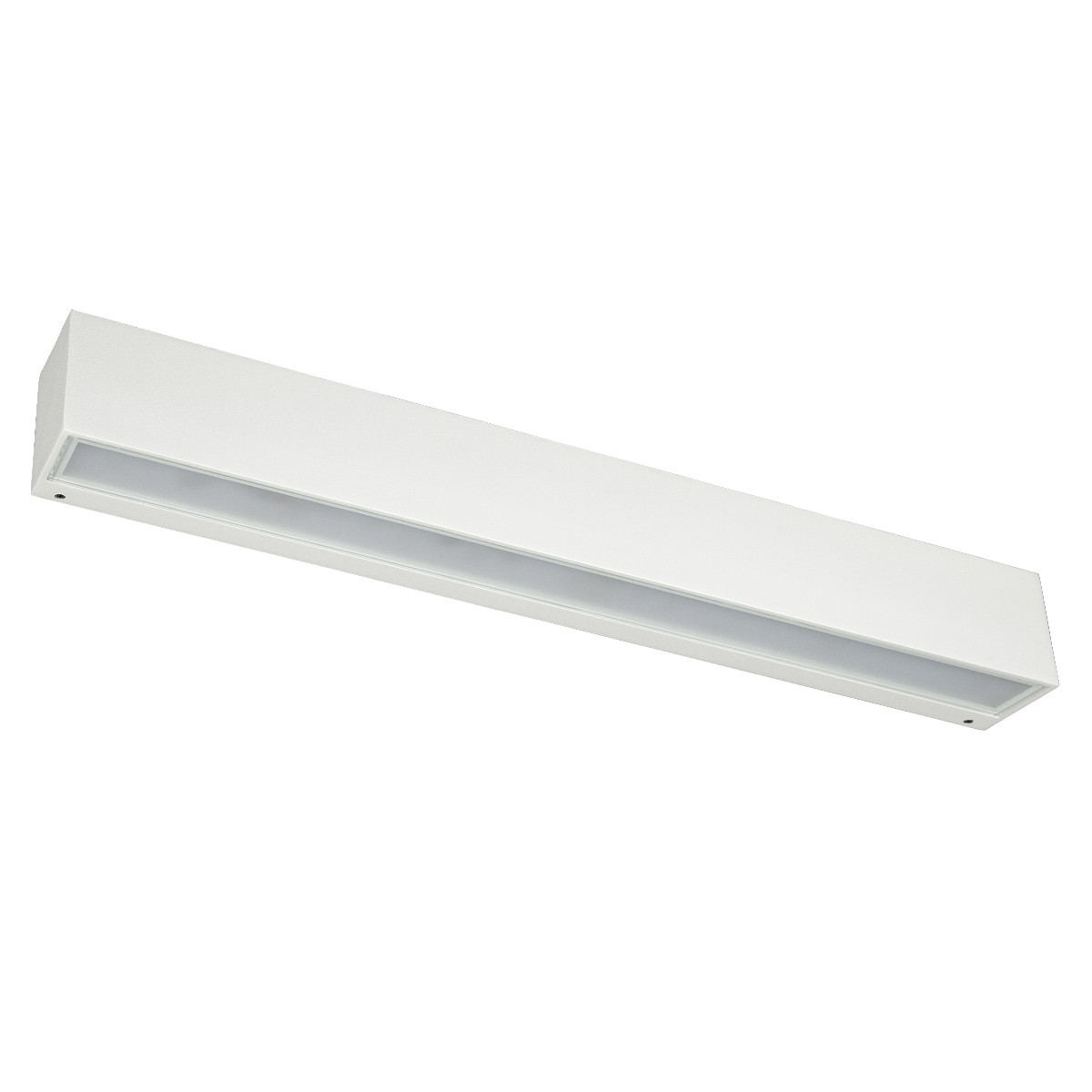 Led Φωτιστικό Αλουμινίου Τοίχου Up-Down IP65 36w 3000K 500mm Λευκό Χρώμα     VK/02081/W/W