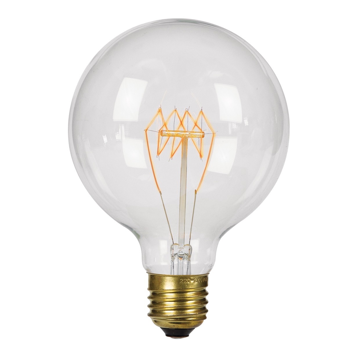 Λάμπα κοινή διακοσμητική globo E27 40W dimmable 15o G125-15A VK/G125-15A