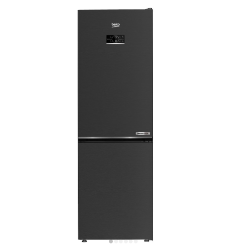 Beko B5RCNE365LXBR Ψυγειοκαταψύκτης 316lt NoFrost Υ186.5xΠ59.5xΒ66.3εκ. Μαύρος