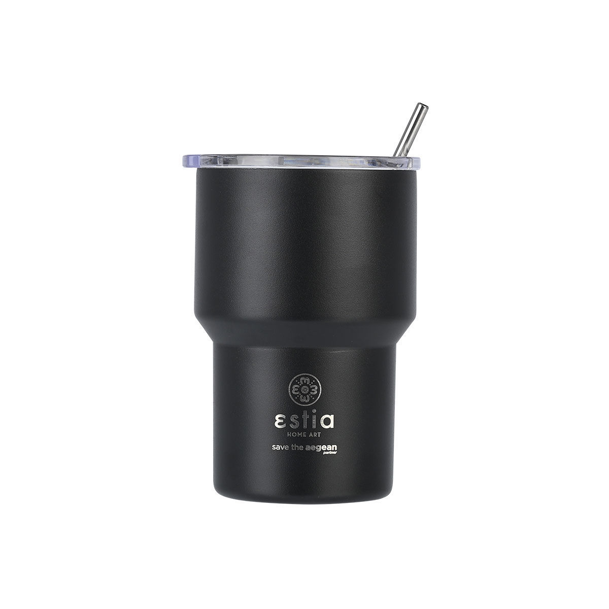 ΘΕΡΜΟΣ MUG LITE SAVE THE AEGEAN 400ml MIDNIGHT BLACK