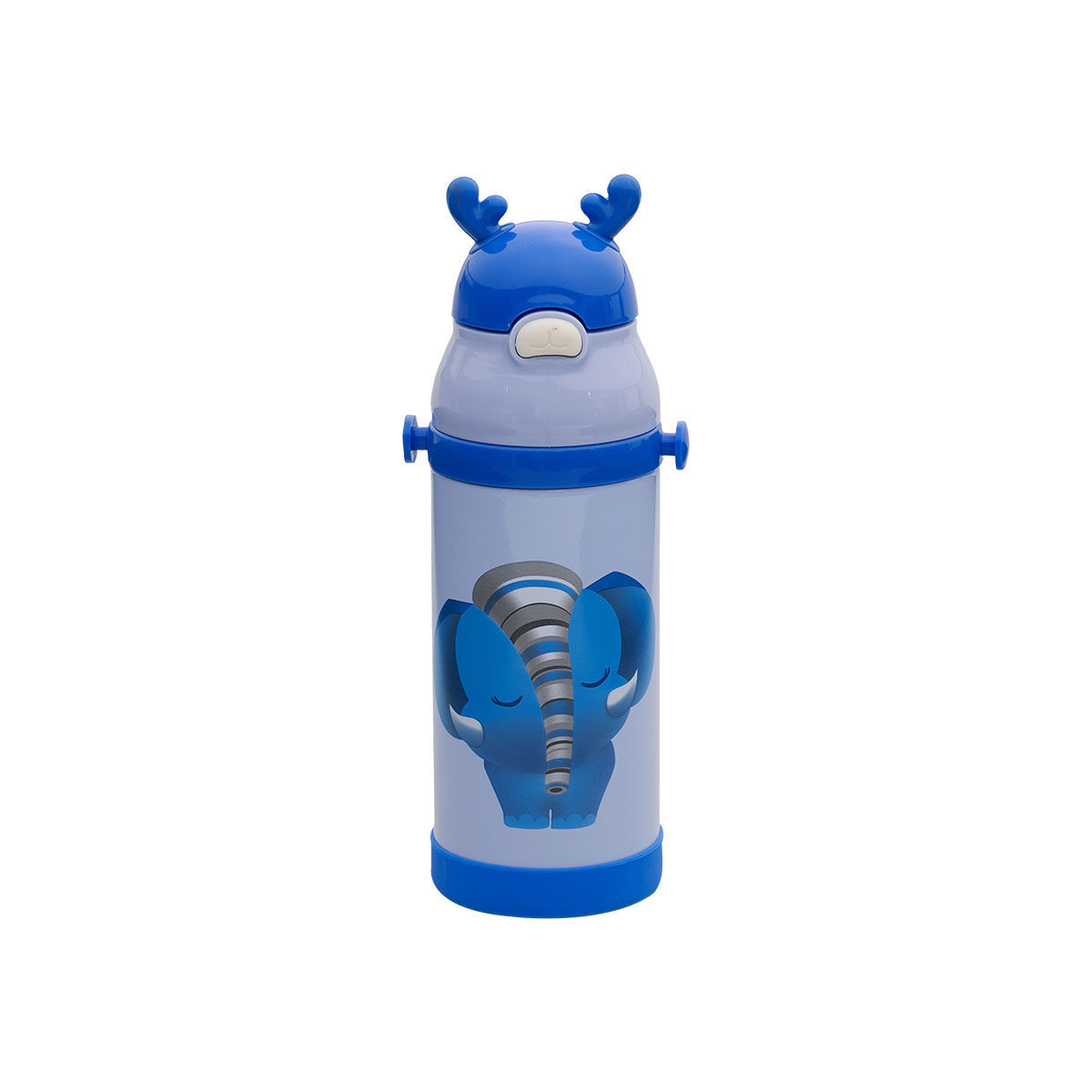 ΘΕΡΜΟΣ ΠΑΙΔΙΚΟ ANIMALS ΑΝΟΞΕΙΔΩΤΟ 350ml ELEPHANT BLUE