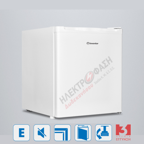 Mini Bar Ψυγείο 41L Λευκό MBC51W – Χαμηλή Κατανάλωση, Αθόρυβη Λειτουργία, αναστροφή πόρτας