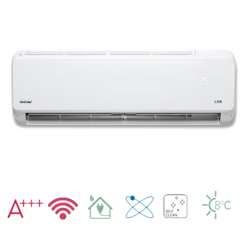 Toyotomi UMI 24.000 BTU Inverter – Κλιματιστικό με Wi-Fi & Ιονιστή