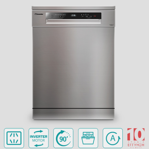 INVENTOR CLP-60147I – Ελεύθερο Πλυντήριο Πιάτων 60cm για Απόλυτη Καθαριότητα & Οικονομία