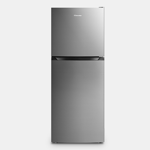 Δίπορτο Ψυγείο Total No Frost 197L, Ενεργειακής Κλάσης E, Inox – DPC143NFI – INVENTOR