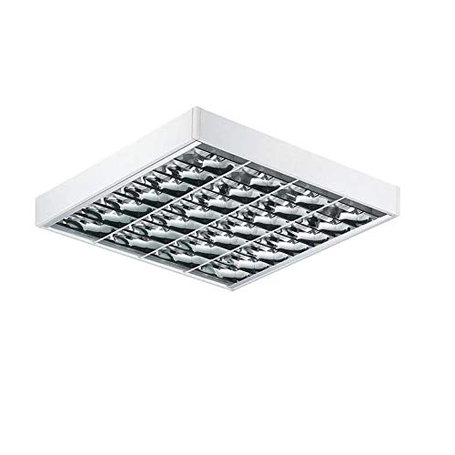 Φωτιστικό Σώμα Οροφής TCS160 PHILIPS 4x18W Τετράγωνο για Επαγγελματικούς Χώρους και Γραφεία